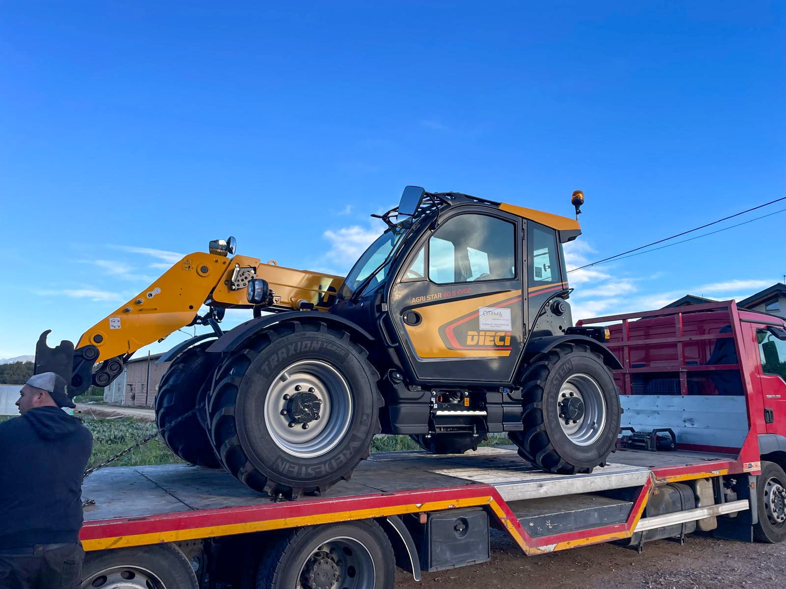 CONSEGNA! Sollevatore telescopico Dieci Agriplus 🚜 all’azienda agricola La Picotta di Depetris a Barge (CN)!